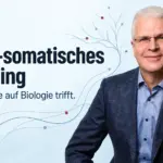 Dietmar Koch neben dem Schriftzug „Neuro-somatisches Coaching – Wo Strategie auf Biologie trifft“ und stilisierten neuronalen Linien.